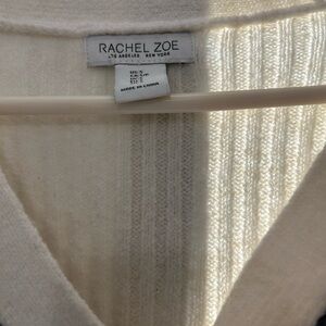 Rachel Zoe Women's Cream argyle Sweater